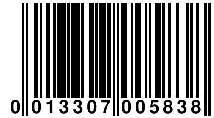 0 013307 005838