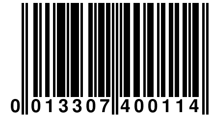 0 013307 400114