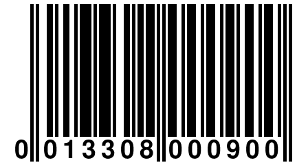 0 013308 000900