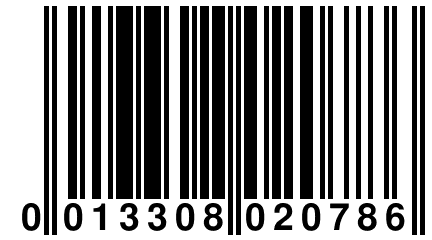 0 013308 020786