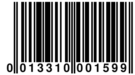 0 013310 001599