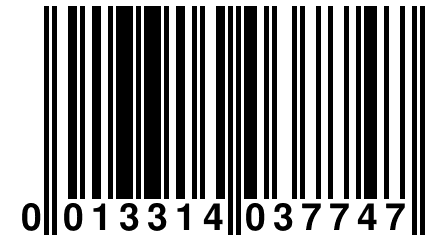 0 013314 037747