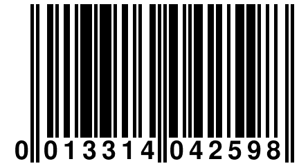 0 013314 042598