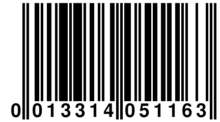 0 013314 051163