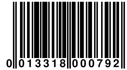 0 013318 000792