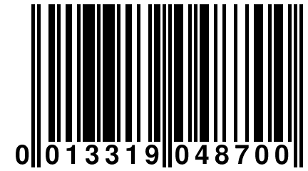 0 013319 048700