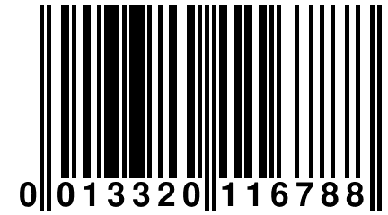 0 013320 116788