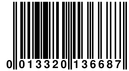 0 013320 136687