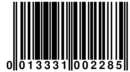 0 013331 002285