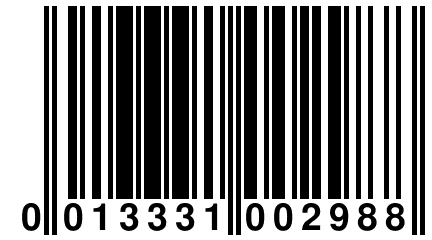 0 013331 002988