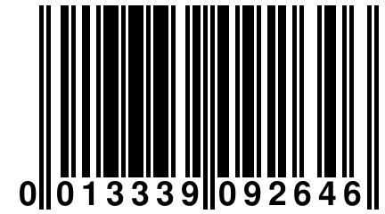 0 013339 092646