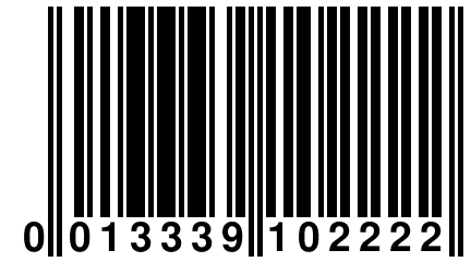 0 013339 102222