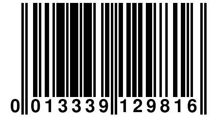 0 013339 129816