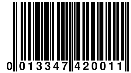 0 013347 420011