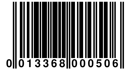 0 013368 000506