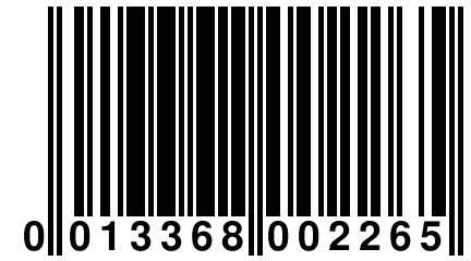 0 013368 002265