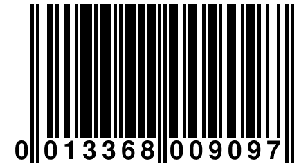 0 013368 009097