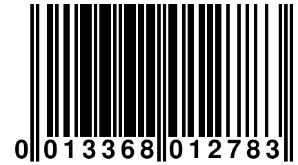 0 013368 012783