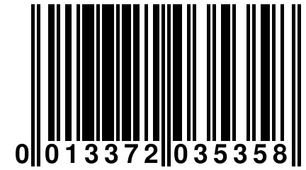 0 013372 035358