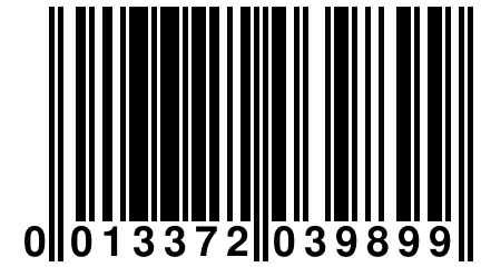 0 013372 039899