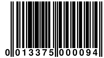 0 013375 000094