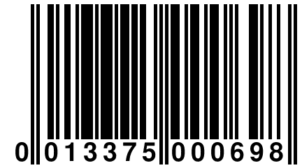 0 013375 000698