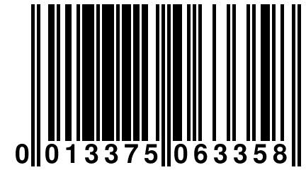 0 013375 063358