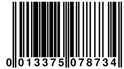 0 013375 078734