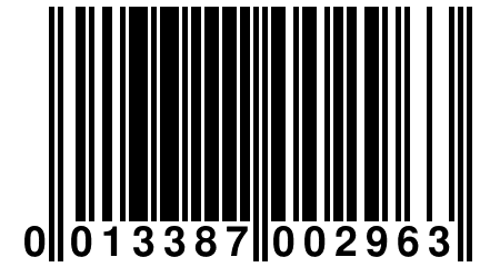 0 013387 002963