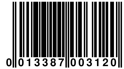 0 013387 003120