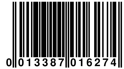 0 013387 016274