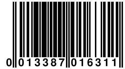 0 013387 016311