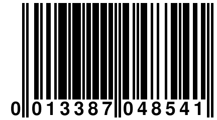 0 013387 048541