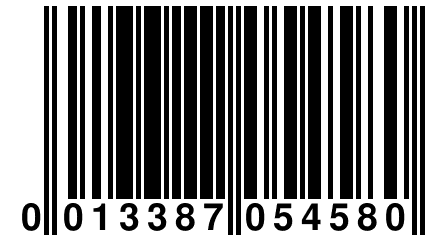 0 013387 054580