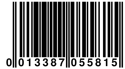 0 013387 055815