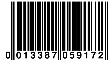 0 013387 059172