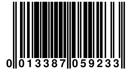 0 013387 059233