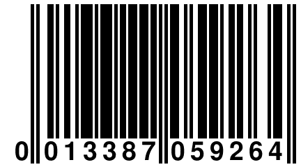 0 013387 059264