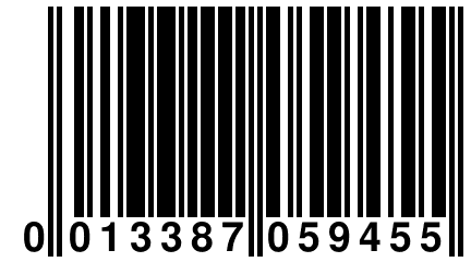 0 013387 059455