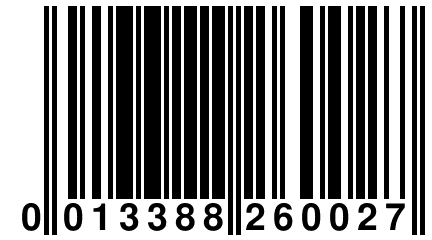 0 013388 260027