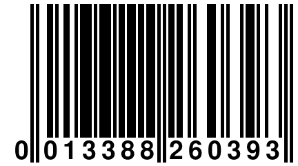 0 013388 260393