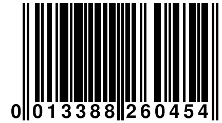 0 013388 260454