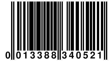 0 013388 340521