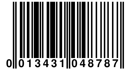 0 013431 048787