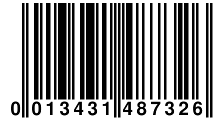 0 013431 487326