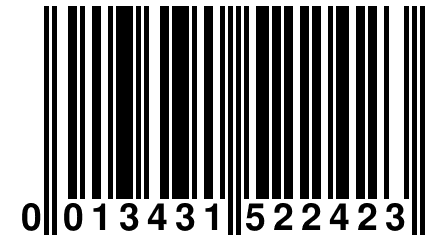 0 013431 522423