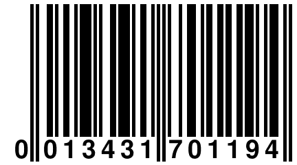 0 013431 701194