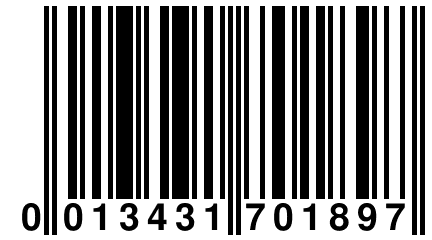 0 013431 701897