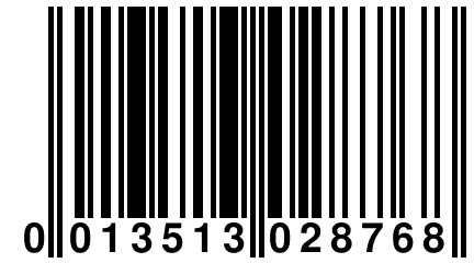 0 013513 028768