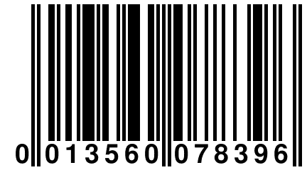 0 013560 078396